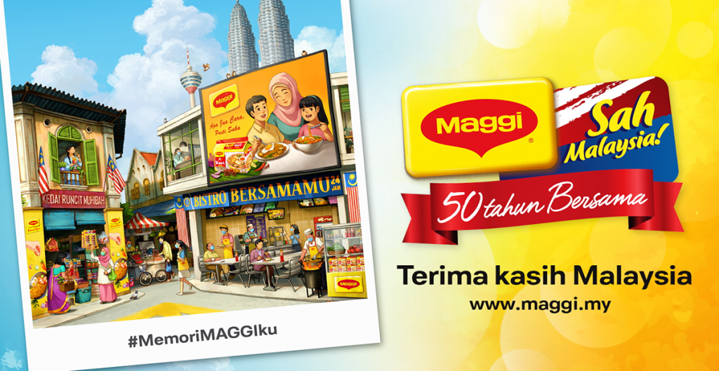 Maggi SAH Malaysia - 50 Tahun Bersama!